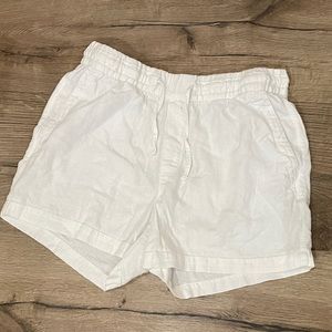 Old Navy | White Linen Shorts | Size M